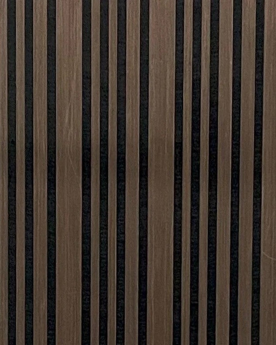 Akoestische wandpaneel | 60×270 cm | walnut jk | gevarieerde latten – Akoestisch Wandpaneel, Houten Lattenwand, Geluidsisolatie, Wandbekleding, Akoestische Panelen, Decoratief Wandpaneel, Interieur, Woonkamer, Kantoor, Studio, Eenvoudige Montage