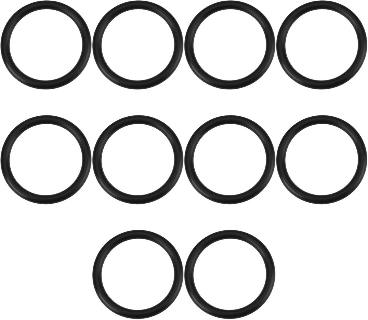 10 Hydraulische O-ringafdichtingen 24x19,2x2,4 mm voor landbouwmachines en voertuigen
