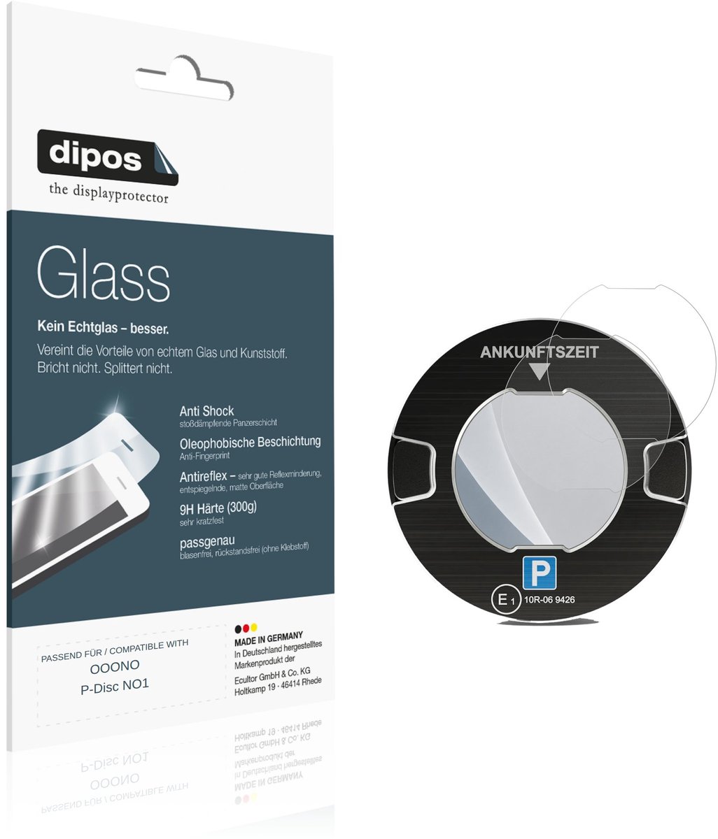 dipos – 2x Matte Pantserfolie geschikt voor OOONO P-Disc NO1 | 9H Screenprotector