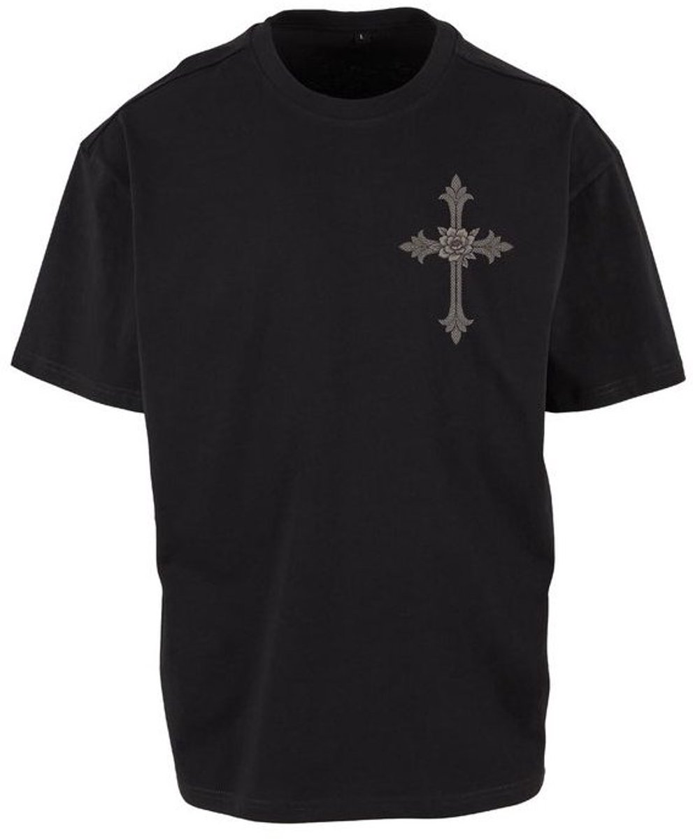 Mister Tee T-shirt Sacred Skin Overs Zwart