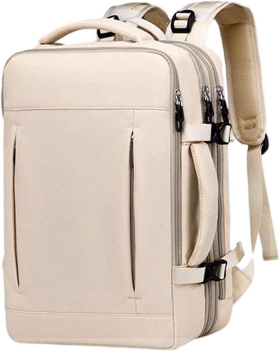Reisrugzak voor handbagage — 1 stuk — Geschikt als handbagage — Geschikt voor reizen en dagelijks gebruik — Unisex rugzak — 45x32x18 cm — Unisex design