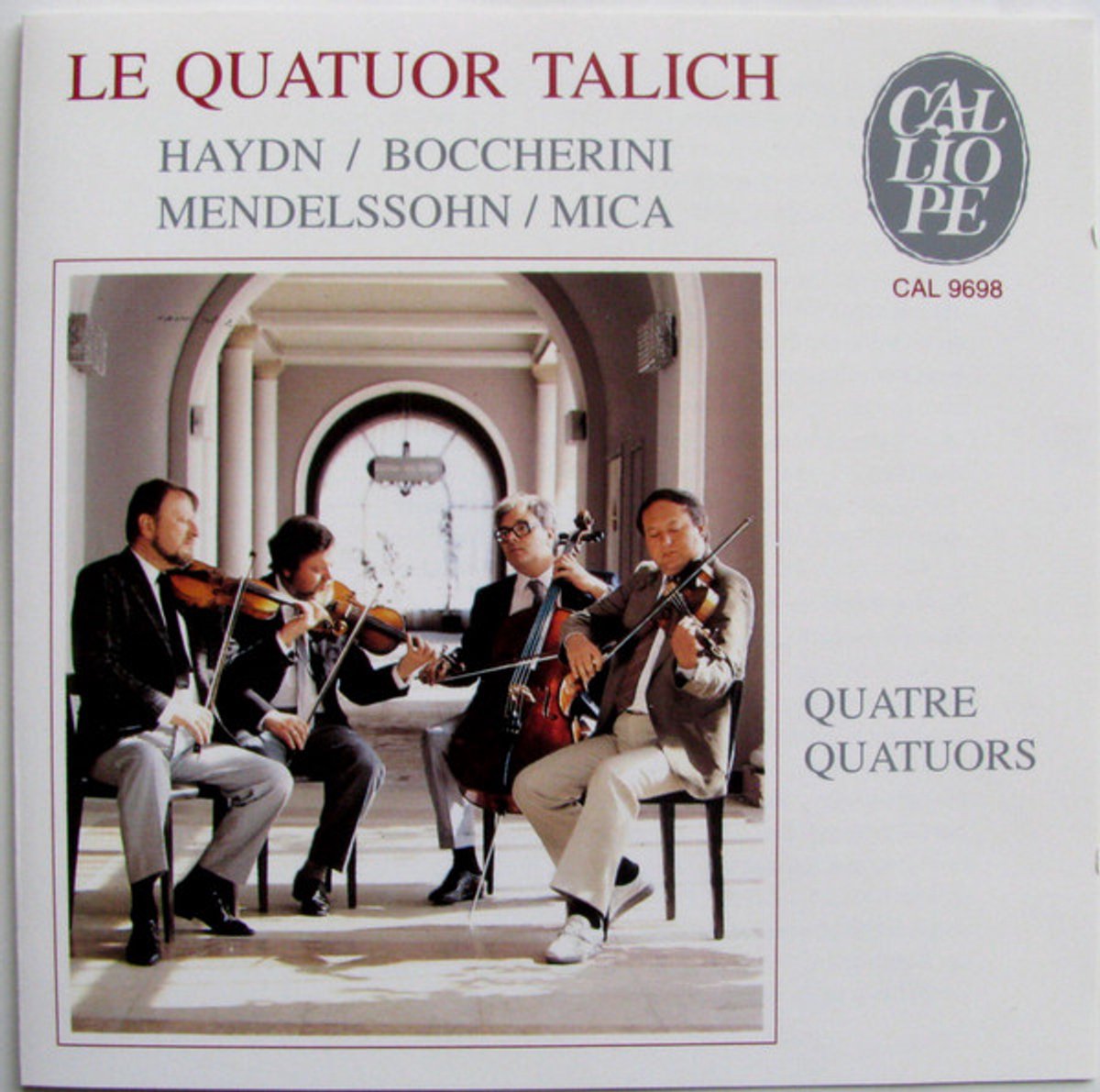 Talich Quartet-Quatre Quatuors