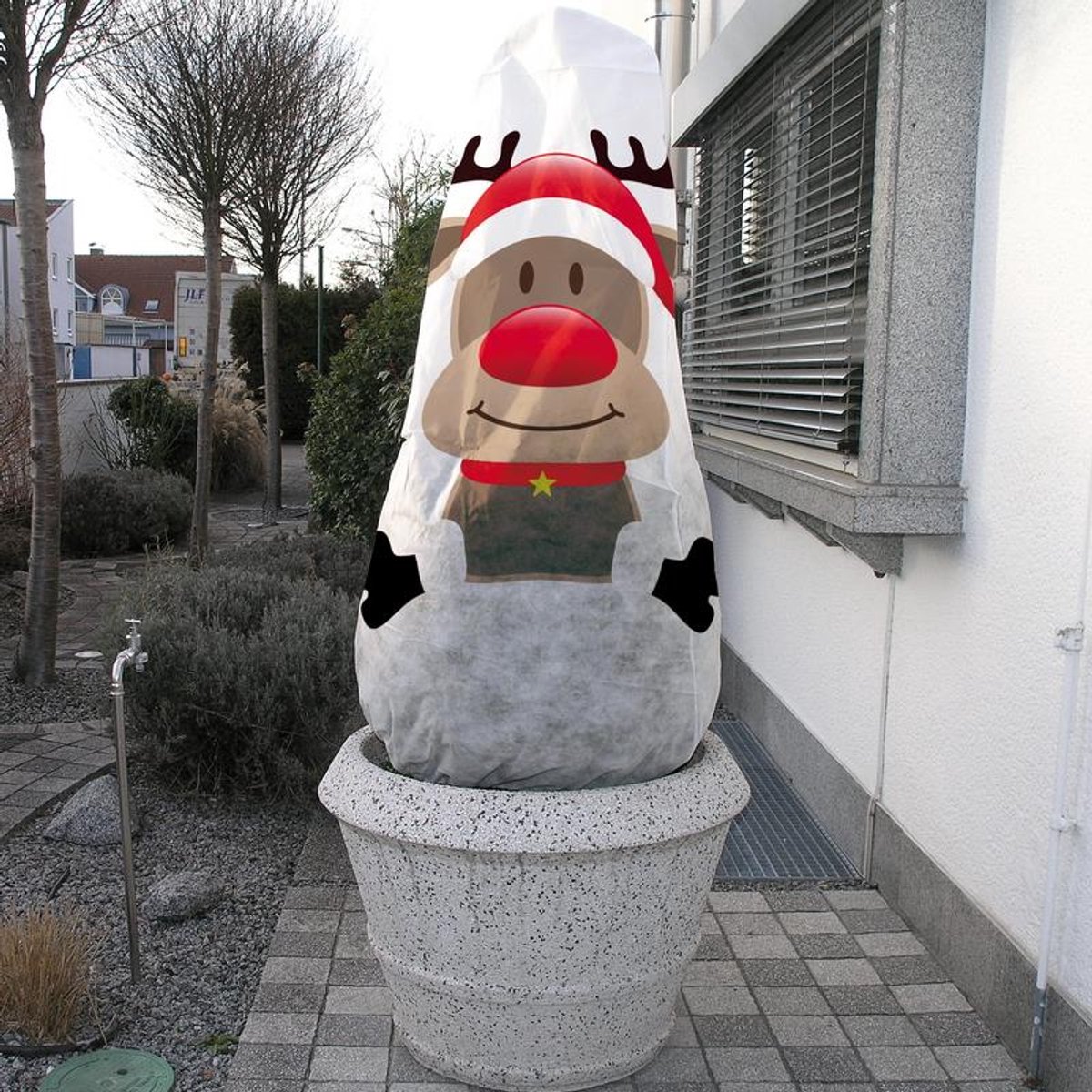 Noor Winterhoes Vlies Rendier Rudi 130 x 160 cm