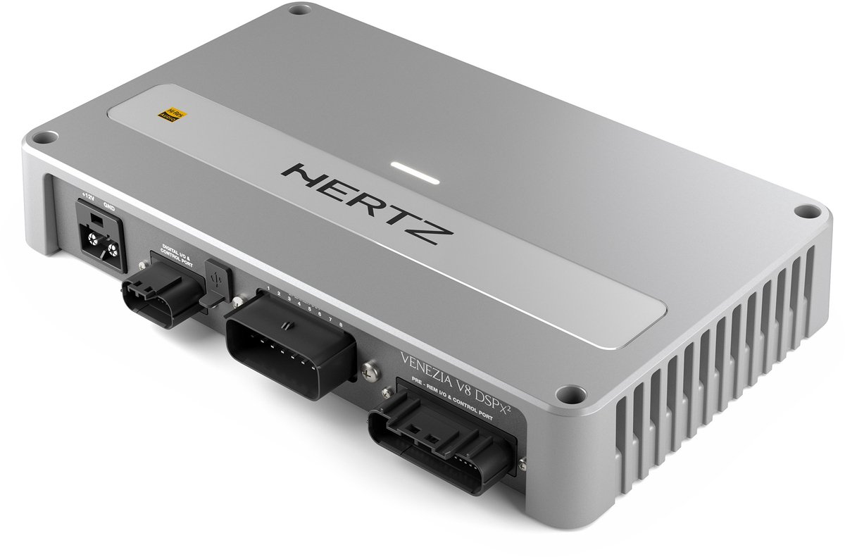 Hertz VENEZIA V8 DSPx² | Marine DSP 8-kanaals versterker 8 x 160 W | 78213020