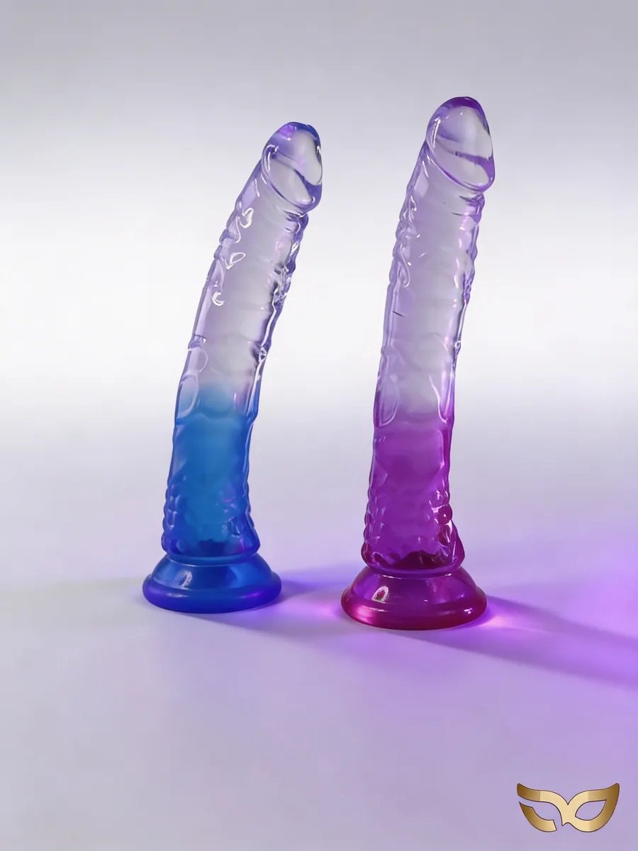 MySecretNL Silicone Dildo Gekleurd - Dildo - Blauw