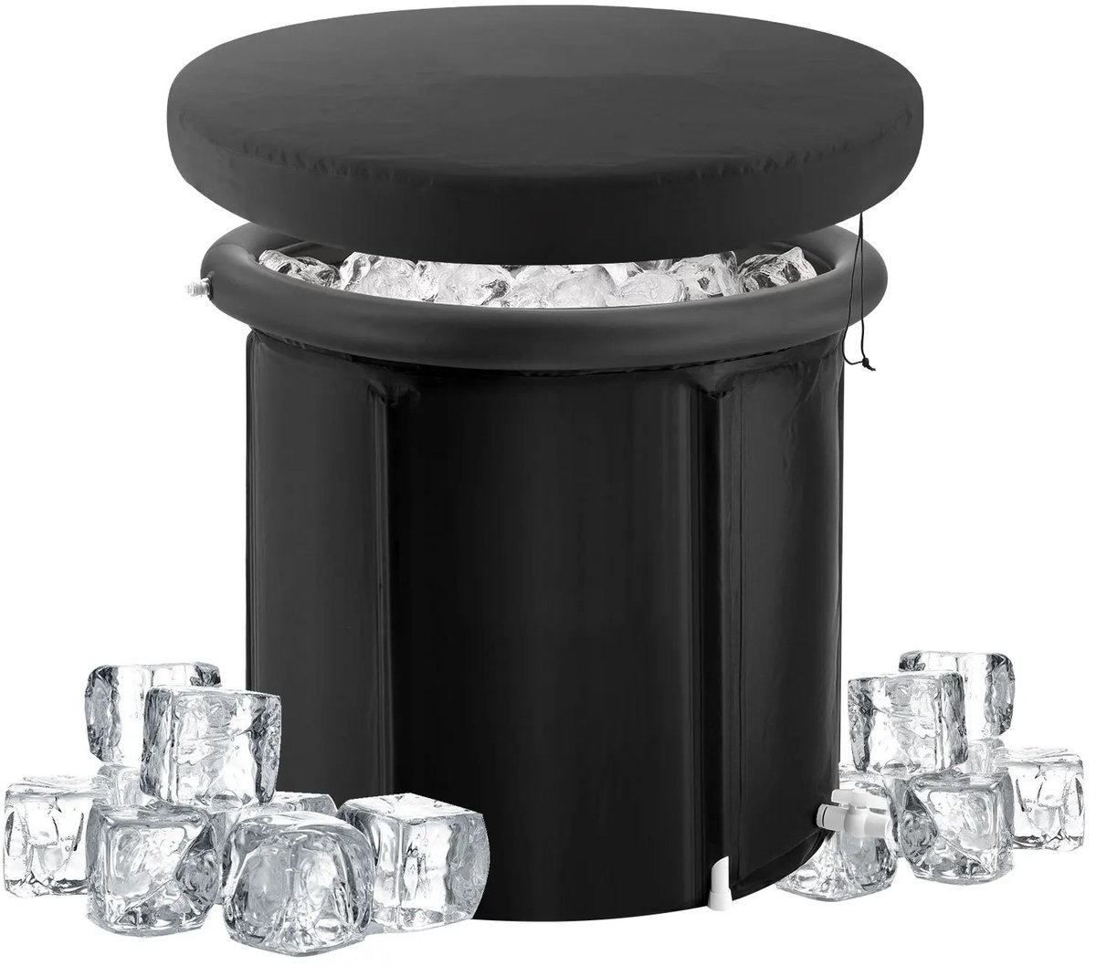 NextNovaDeals IJsbad Koudwatertherapie Plunge Tub - Draagbare Outdoor Ice Barrel - Voor Atleten - Opblaasbare Ijsbadkuip