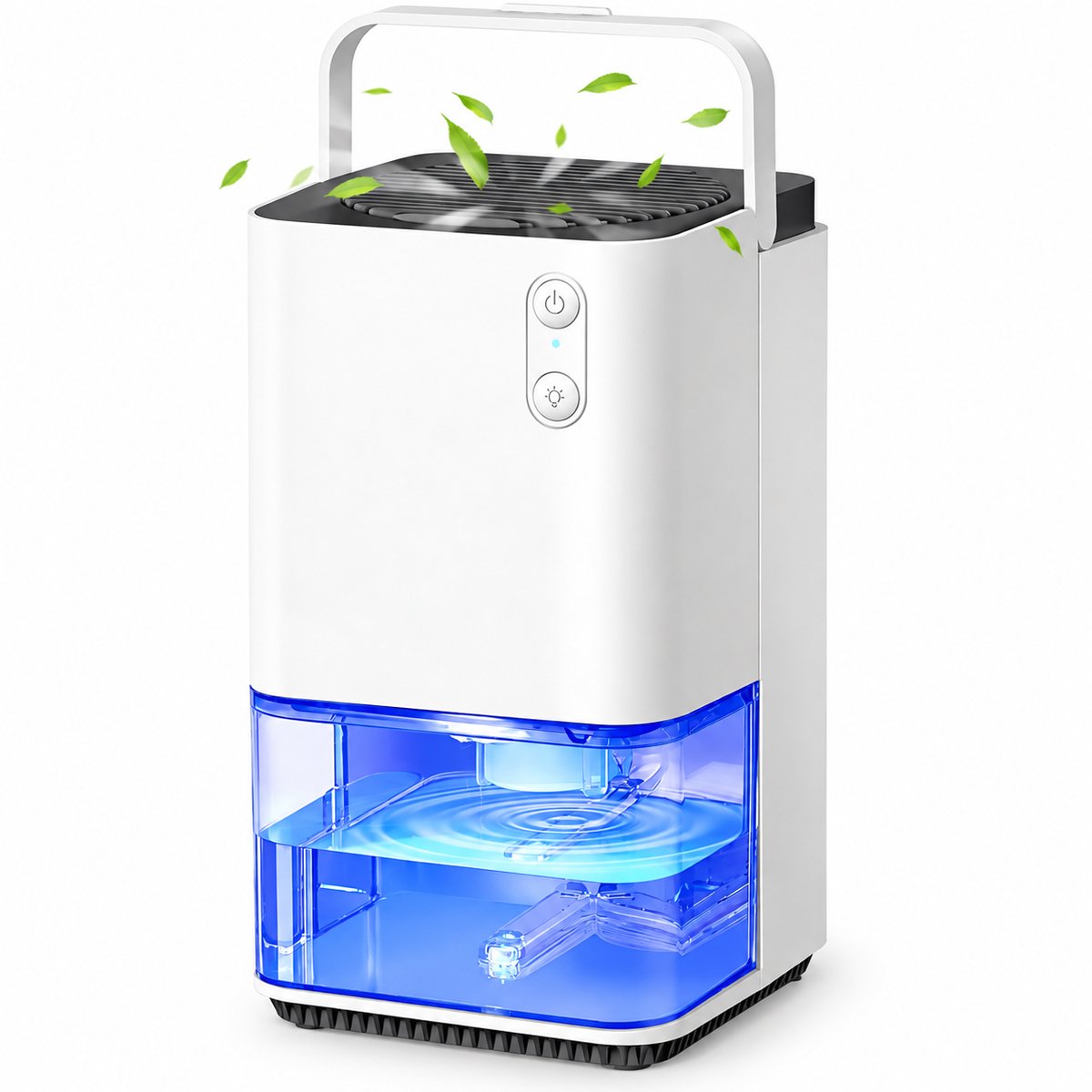 Luchtontvochtiger – 1200 ml Waterreservoir – Stil – Automatische Uitschakeling – 7 Kleuren LED-Verlichting