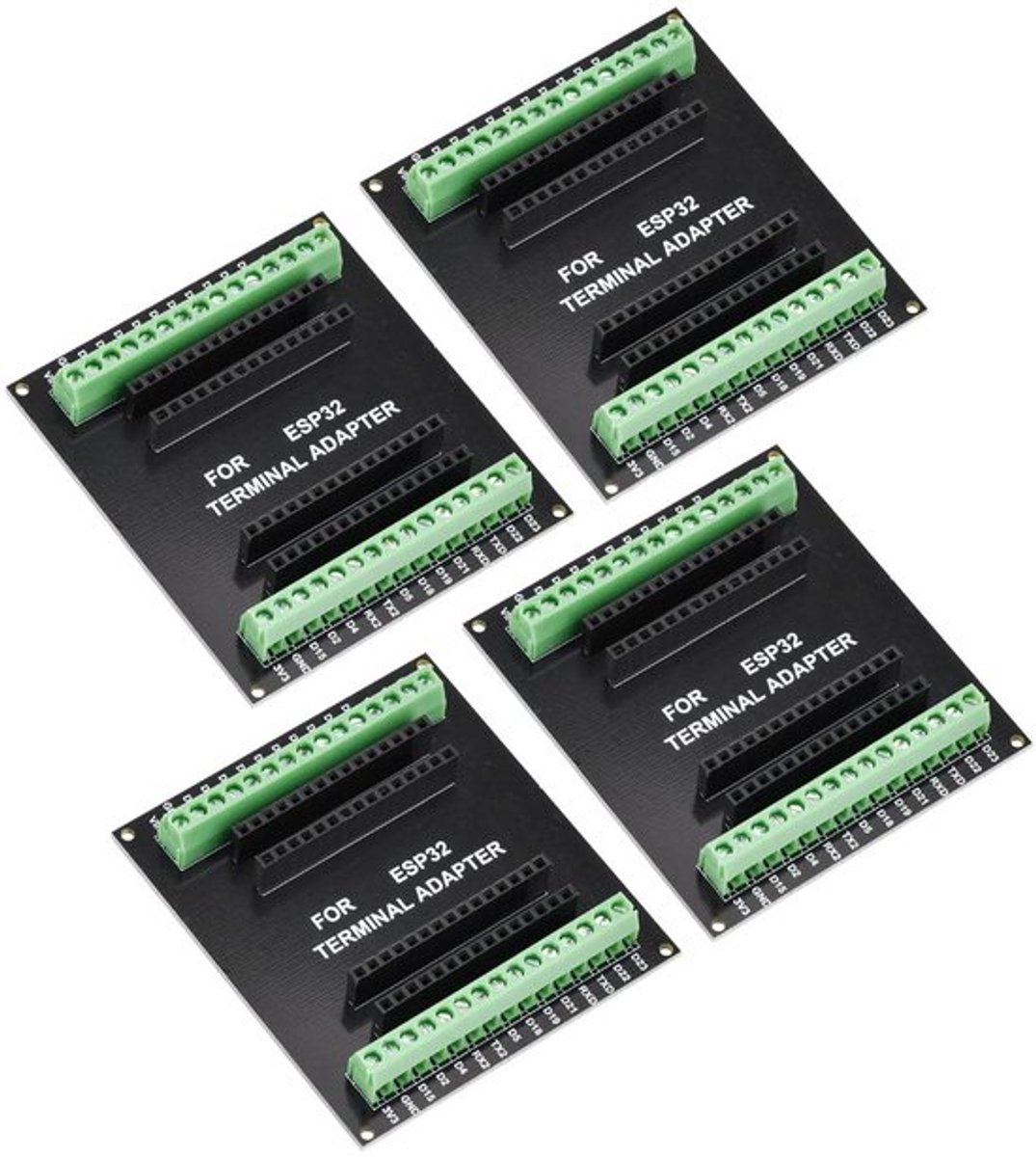 Dailygoody - Esp32 Breakout Board - 30pin Microcontroller - Dubbellaags Ontwerp