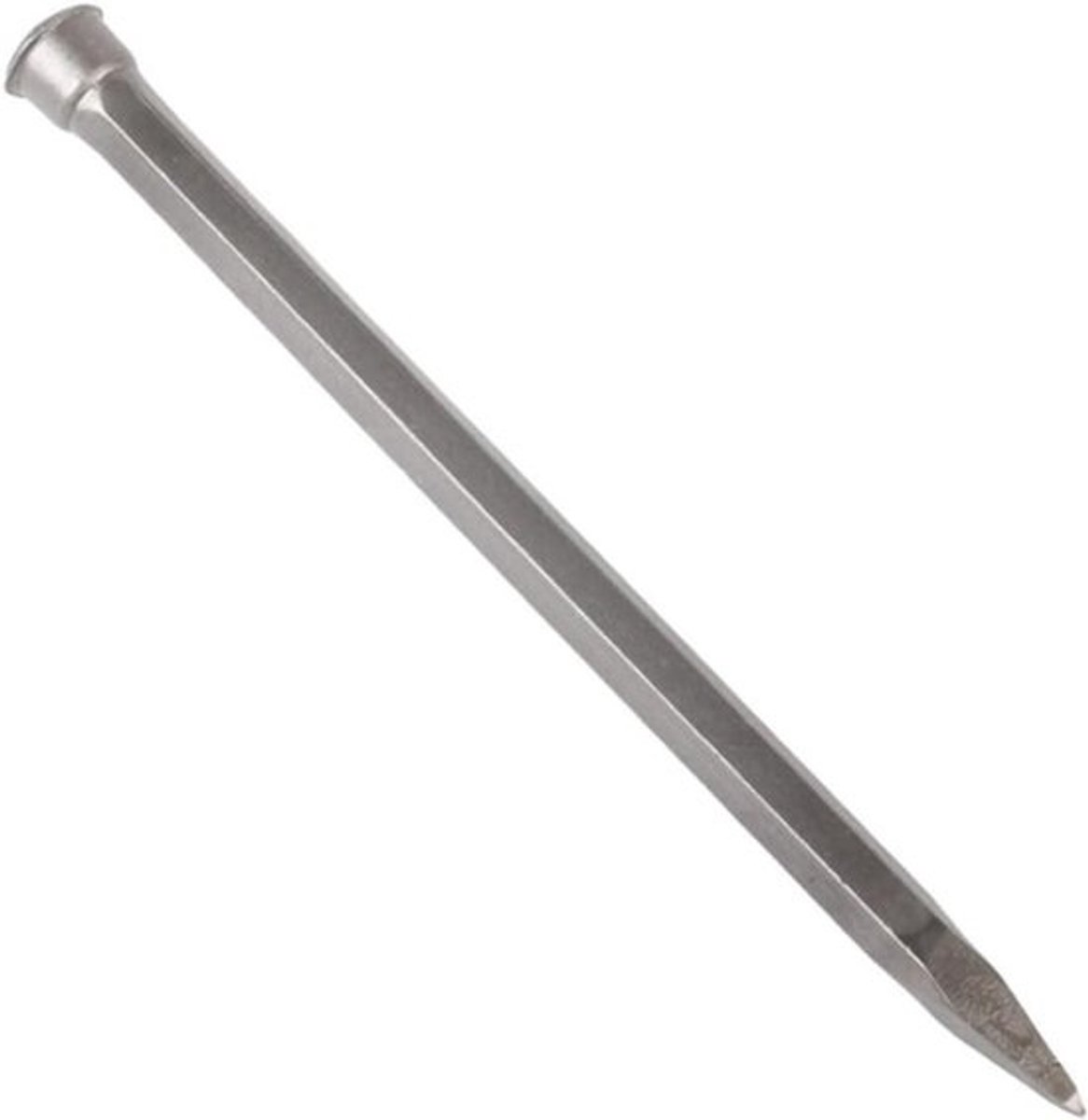 Steenbeitel - Betonbeitel Schop - Precisie Graveren - Chroom-vanadiumstaal - 250-350 mm - Zilver