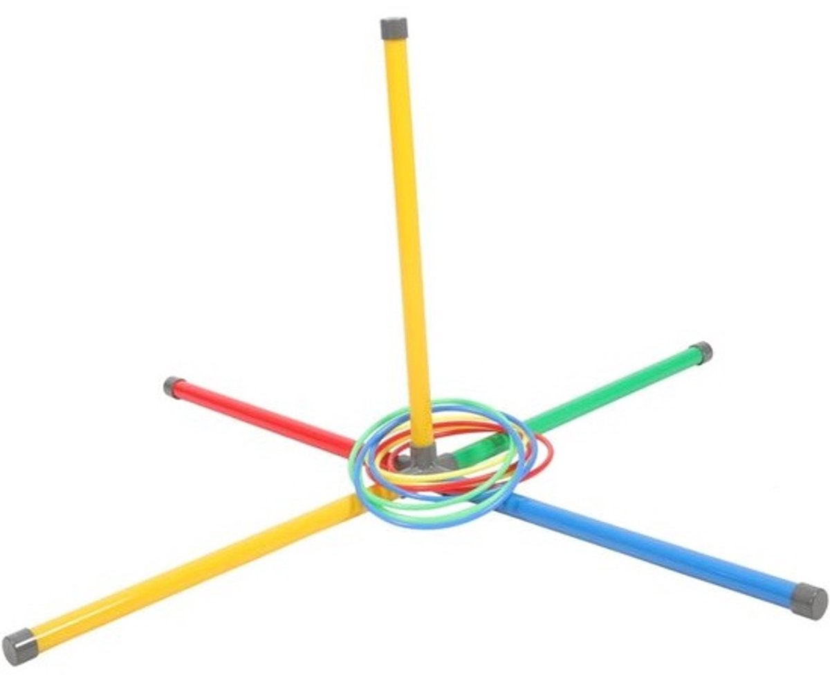 Toss Ringen Speelgoed - Ringwerpen Spel - Buiten Spelen - Verbeter Coördinatie - 19 cm Ring - Diverse Kleuren