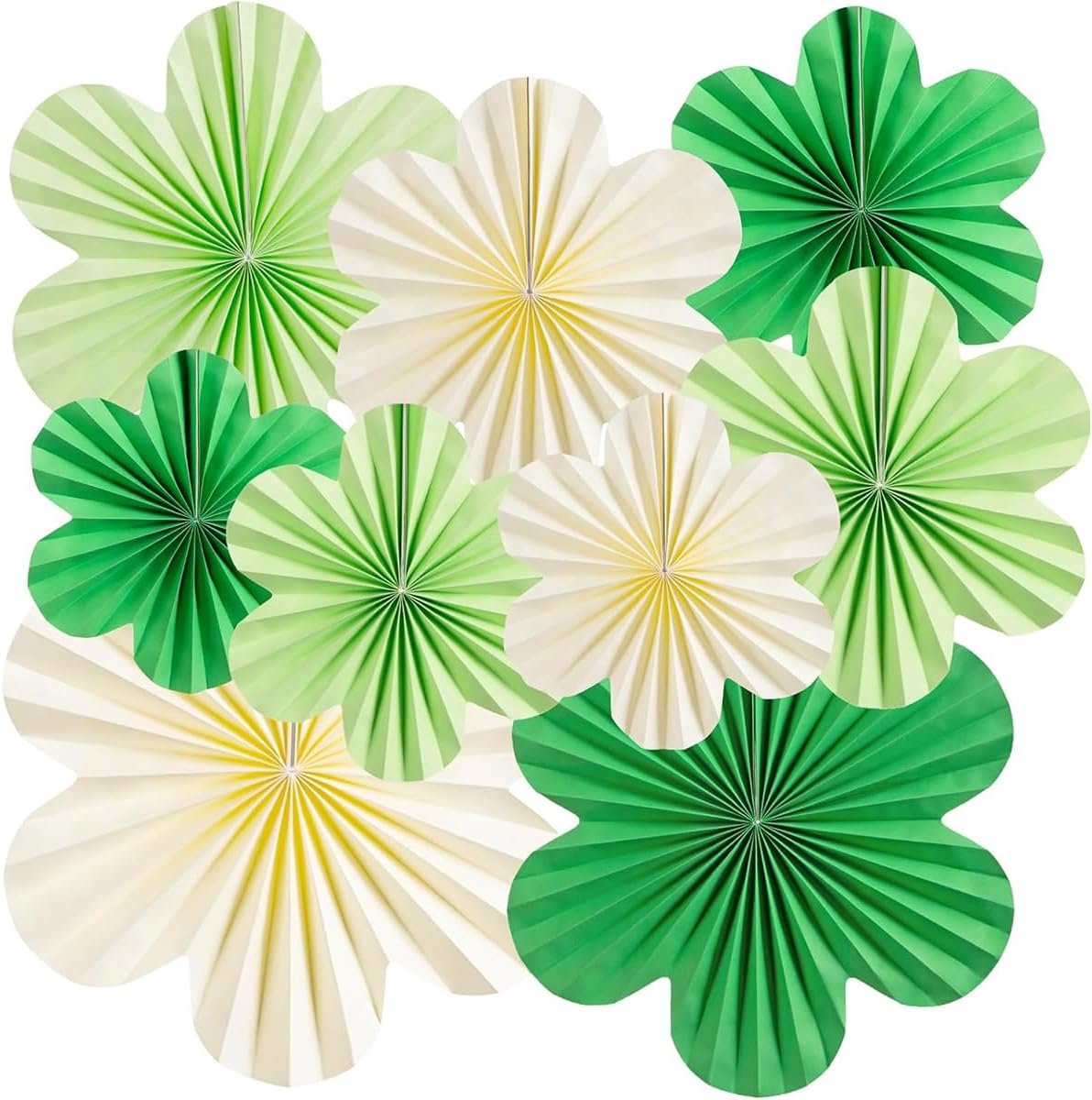 Dailygoods - 9-Pack Papieren Bloemendecoraties voor Feestjes