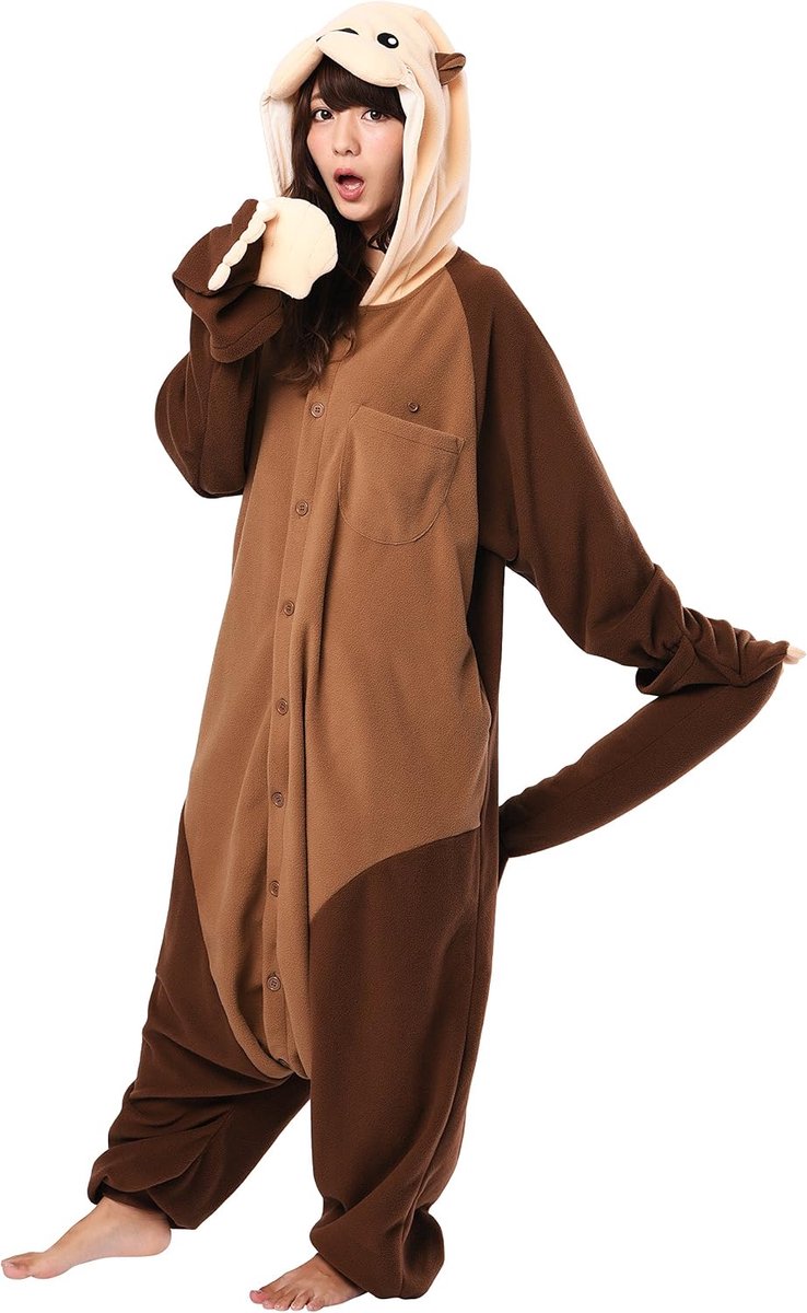 Kigurumi zeeotterkostuum
