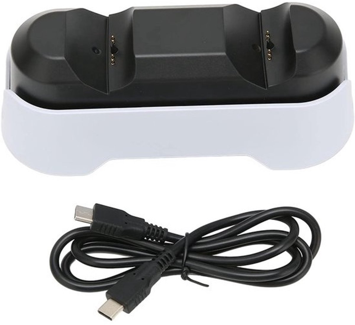 Controller Oplaadstation - Dubbel Dock - Games Opladen - Slimme Veilige Bescherming - 3 uur Vol - Wit