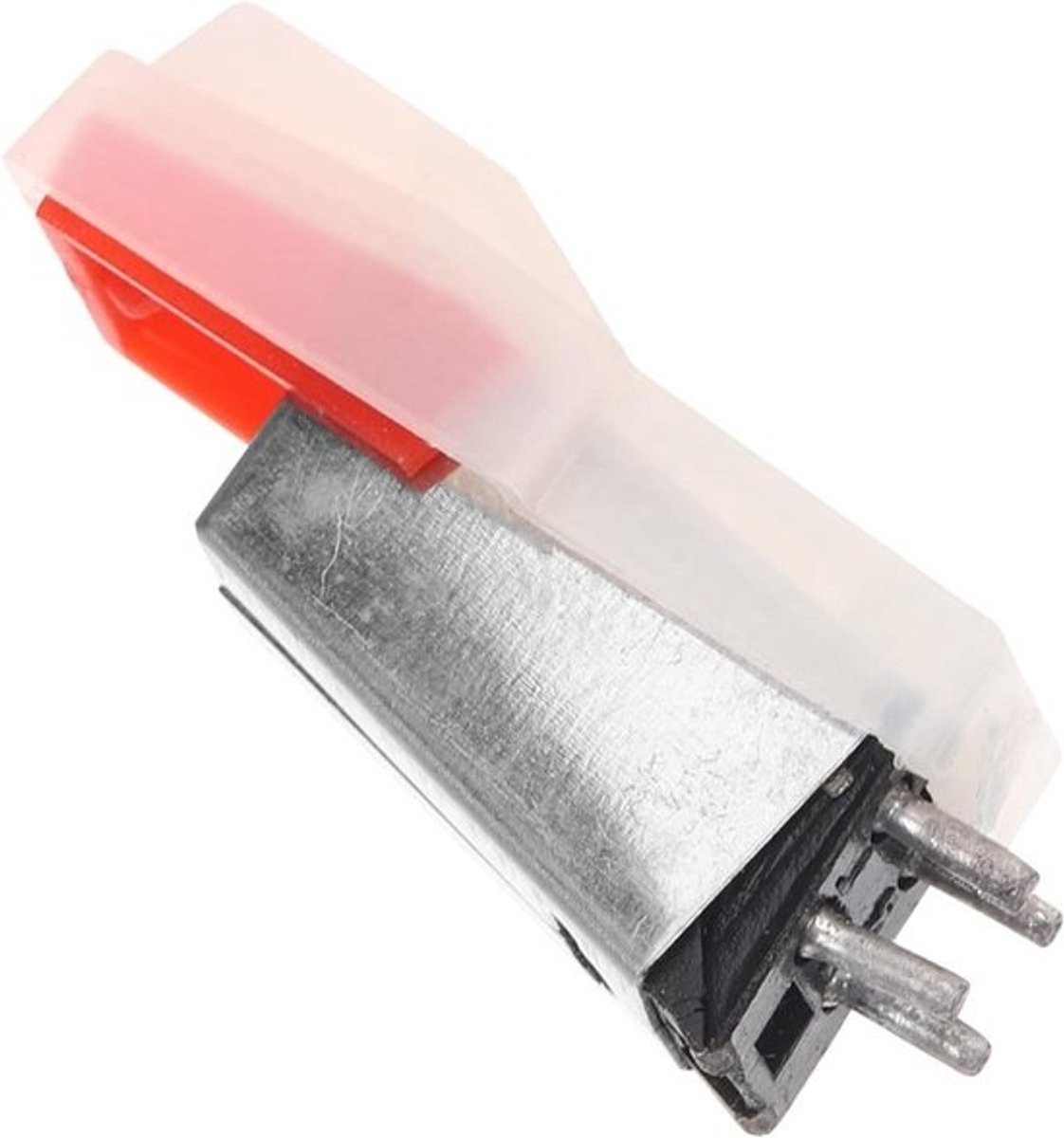 Vervangnaald Platenspeler - Naald Stylus - Muziek Afspelen - Nauwkeurige Geluidseffecten - 3.2 cm - Rood