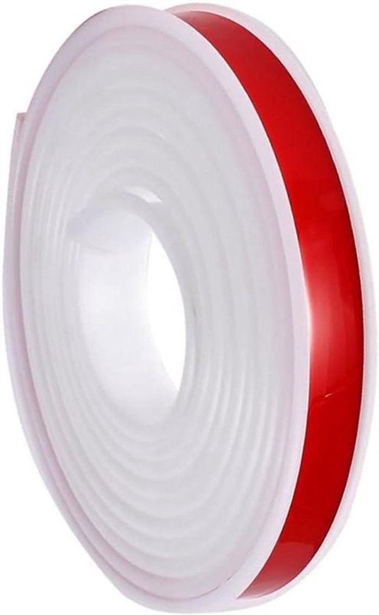 Meubelrand Bescherming - Randafwerking Flexibel - Meubels Vernieuwen - Zelfklevend U-profiel - 15mm x 5m - Wit