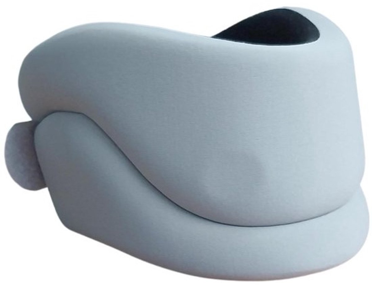 Anti Snurk Nekbrace - Nekkraag Kinband - Snurken Verminderen - Premium Design - One Size - Grijs