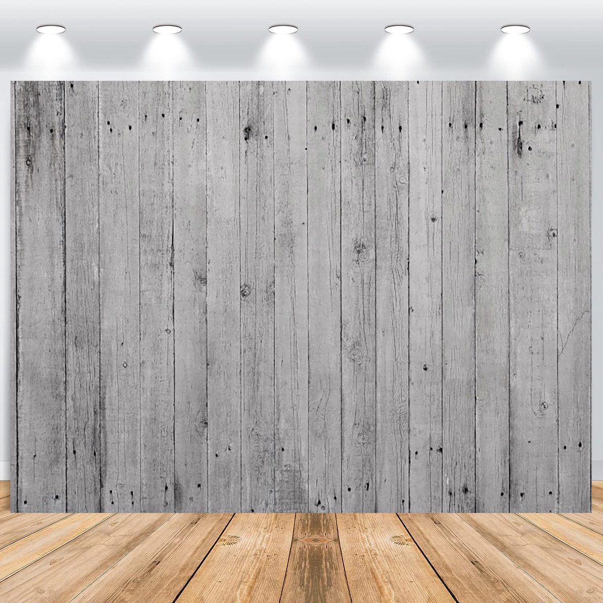 fotoachtergrond 2,2 x 1,5 m, natuurgrijs, rustieke houten wand, fotowand, achtergrond, vinyl fotobox, achtergrond voor babyshower, verjaardag, feest, taart, tafeldecoratie, fotostudio,