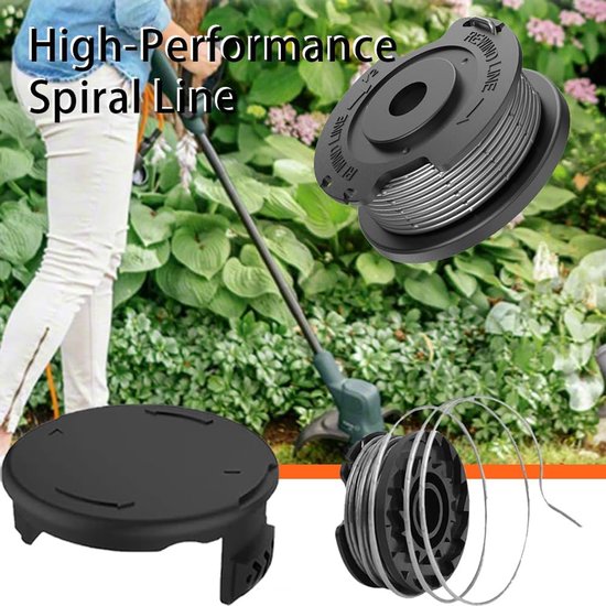 Spoelen voor bosmaaier Bosch Art 20-Li A1 / B2 / C3 accessoires voor grastrimmer 27 voet / 8,3 m voor PRT 300 A1, PRT 550 A1/A3/A5 — afbeelding 5