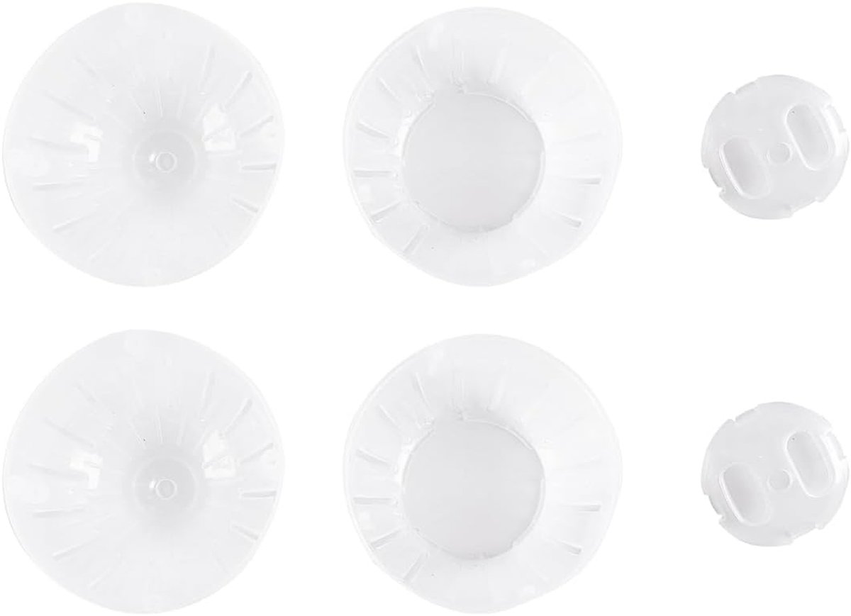 Renbal Gerbils Renballen Oefenbal Plastic Wit voor Kleine Huisdieren Veilige Activiteit Leuk Speelspel