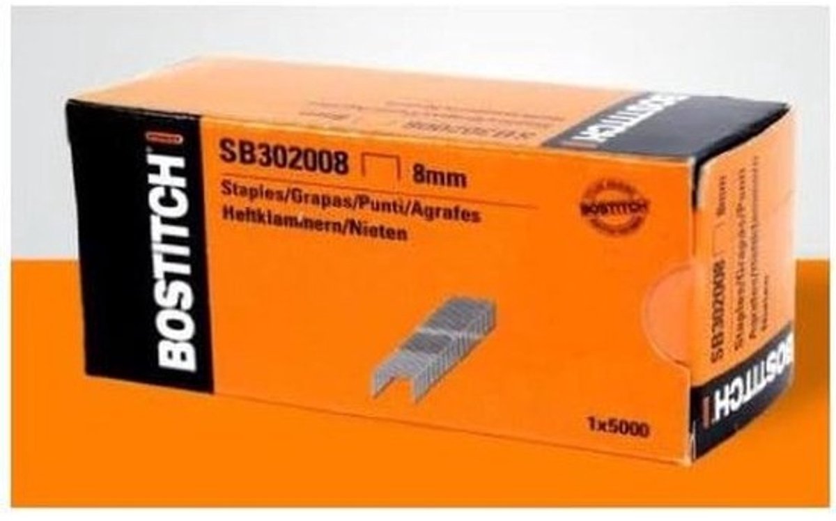 8mm nietjes voor nietmachine, 1000 stuks
