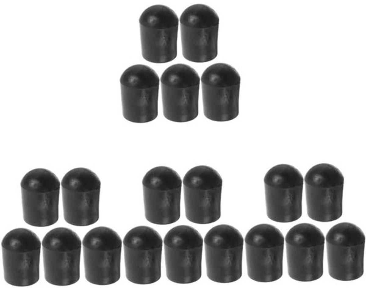Cellobeschermers - Strijkinstrument Accessoires - Beschermen Instrument - Rubberen Materiaal - 2.8x2x2cm - Zwart
