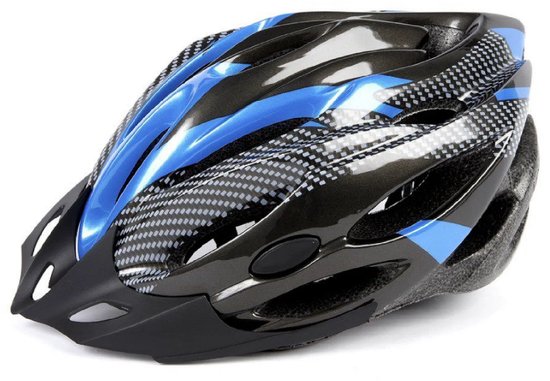 Mirage Allround Fietshelm - Maat L/XL (58 t/m 62 CM) - Zwart / Blauw — afbeelding 5