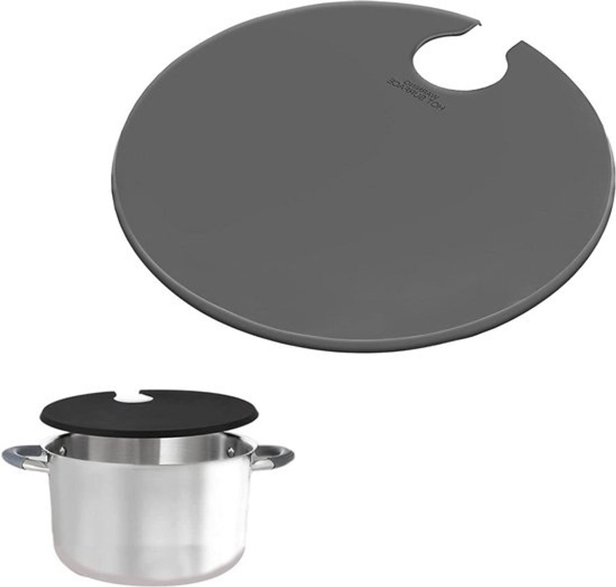 Sous Vide Deksel - Precisiekoken Deksel - Lang Koken - Verbeterde Afdichting - Past 5-20cm - Zwart