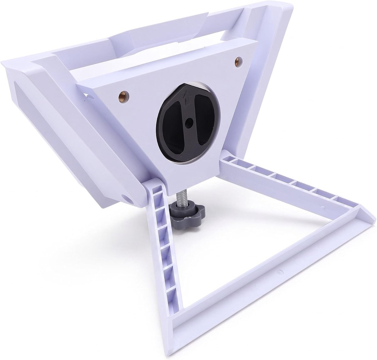 2-in-1 Satellietschoteladaptermontage, ABS Draagbare Buitensatellietschotelset met 1/4 Inch Adapter voor 38,5 mm Pijp, Ideaal voor Autodak, Huis en Tuin