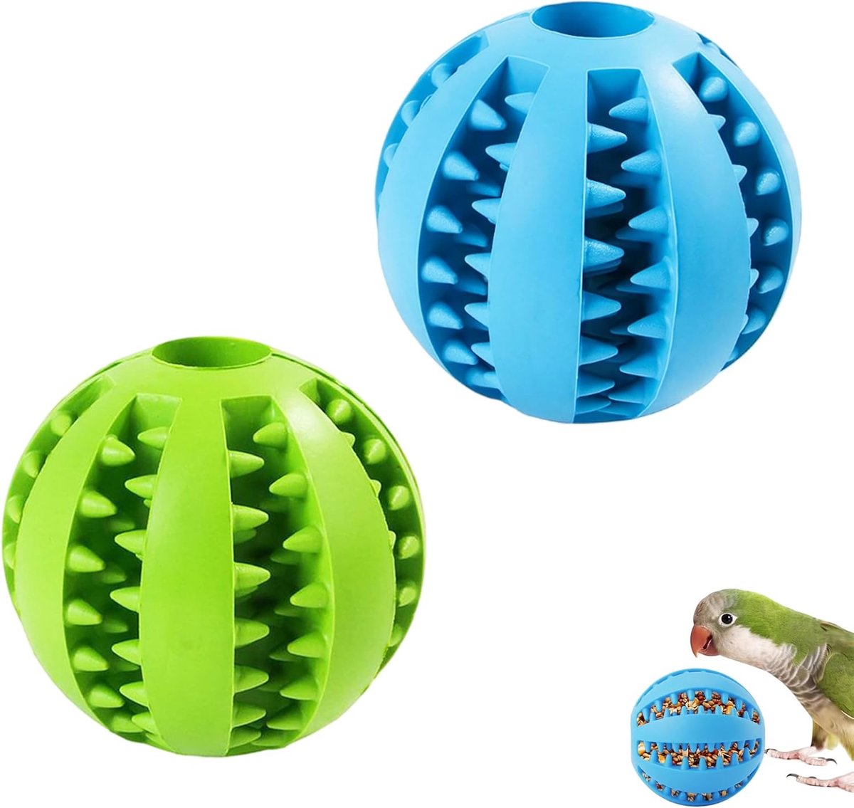 Speelgoed, 2 stuks Papegaaienspeelgoed & Vogelaccessoires, Interactieve Vogelspeeltjes voor Parkieten, Valkparkieten, Hamsters en Cavia's