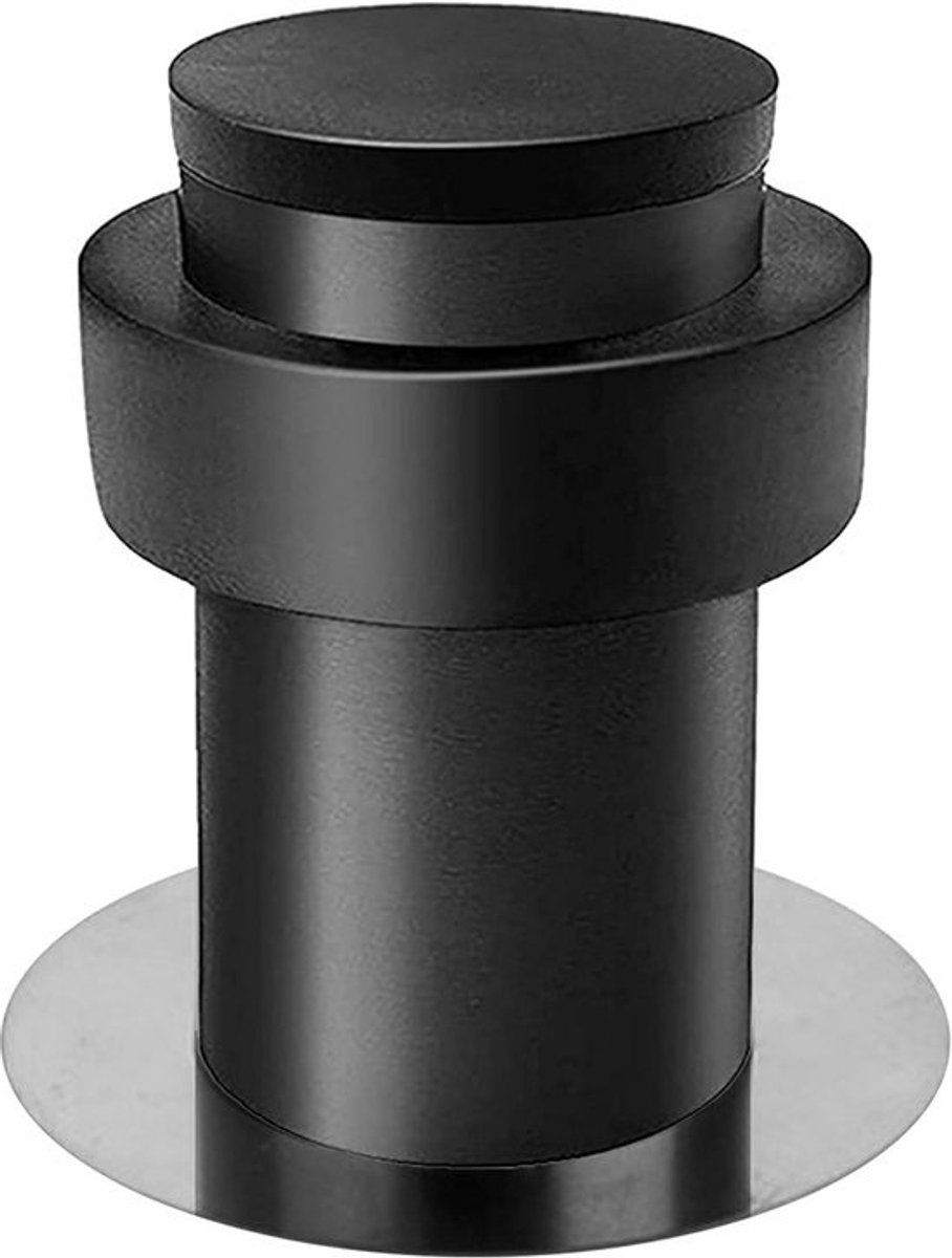Zelfklevende Deurstopper RVS met Rubber Bumper voor Bescherming tegen Murschade