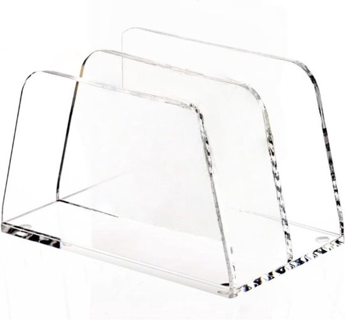 Documentenhouder Acryl - Bureau Organizer - Bureau Opruimen - Transparant Ontwerp - 16x10x10 cm - Transparant