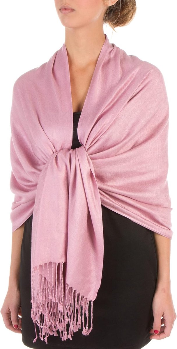 198 cm x 71 cm textiel, biologisch bamboe (rayon), zacht, eenkleurig, pashmina, sjaal/sjaal (12+ kleuren)
