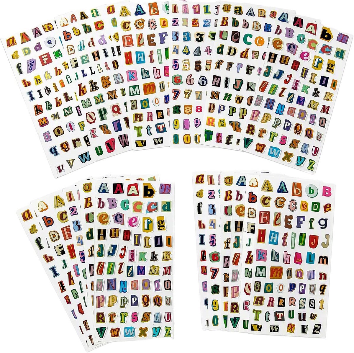 Stickers, scrapbook stickers, accessoires