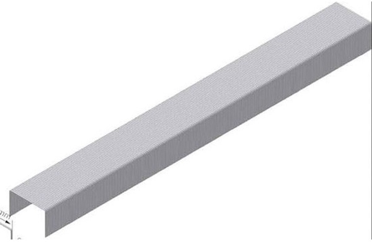 Nietjes VZ06CNK - Verzinkte nieten - Bevestigen van materialen - Stalen constructie - 6mm x 10.5mm - Zilverkleurig