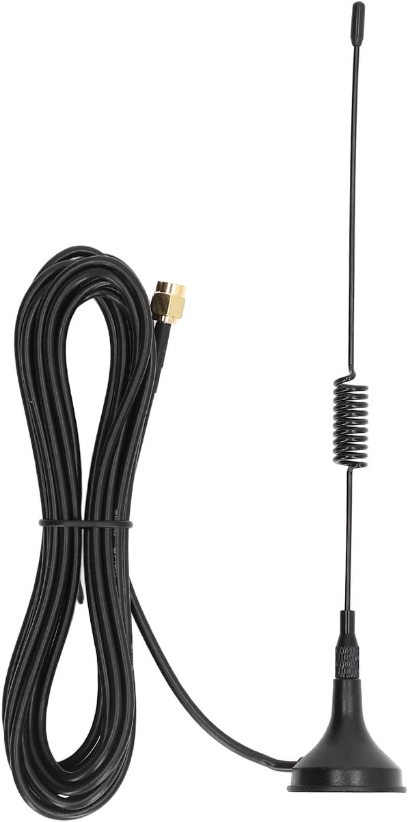 Dailygoods- GSM Antenne 50W 6dBi High Gain - Omni-antenne - Magnetische Basisantenne - 824-960MHz - 1710-2170MHz - Geschikt voor GPRS