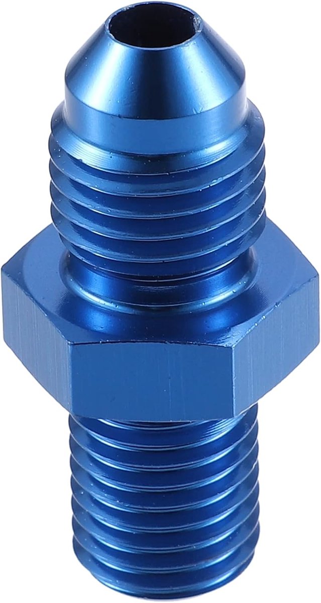 Dailygoods - Auto 4AN Mannelijk naar M10x1.25mm Metrische Draden Adapter