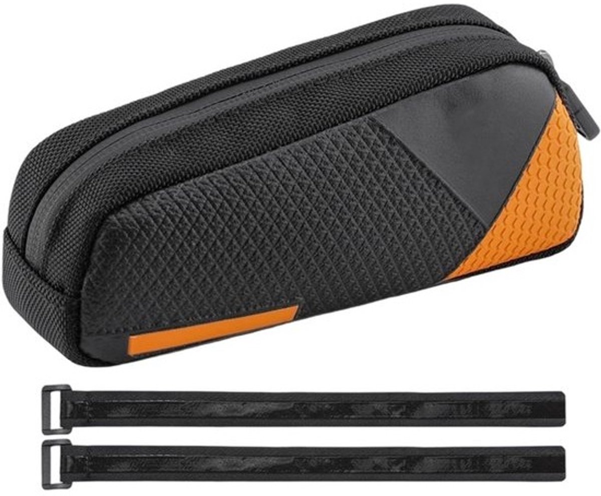 Frametas Fiets - Opbergtas Gereedschap - Fietsen Organiseren - Ruimtebesparend Ontwerp - 06 Liter - Oranje