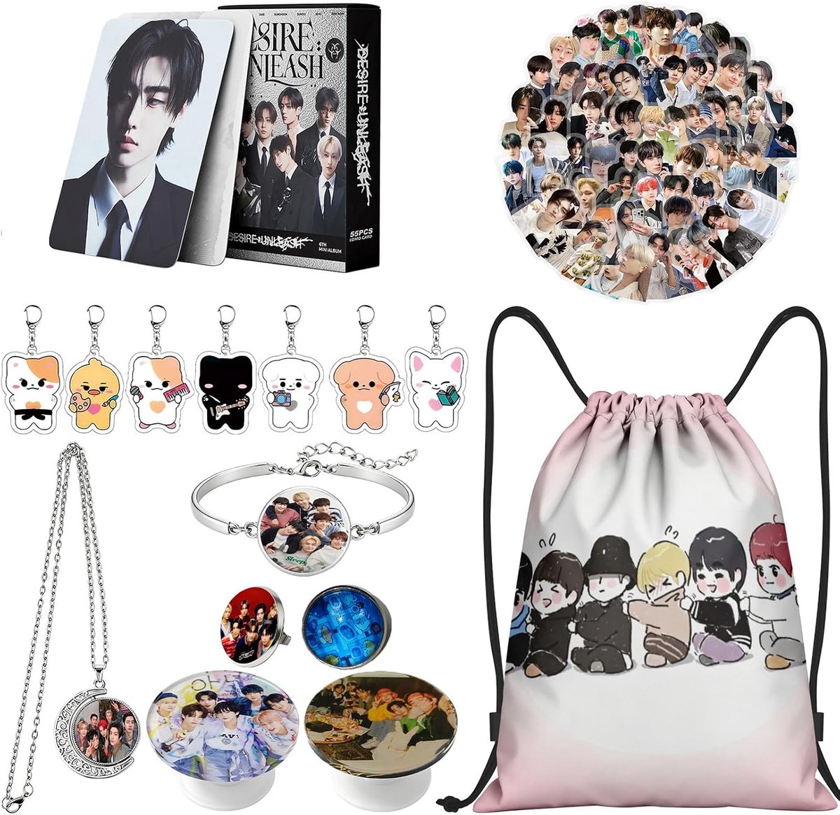 Geschenkset, Enhpen kaart, Enhpen cards, Enhypeen merch