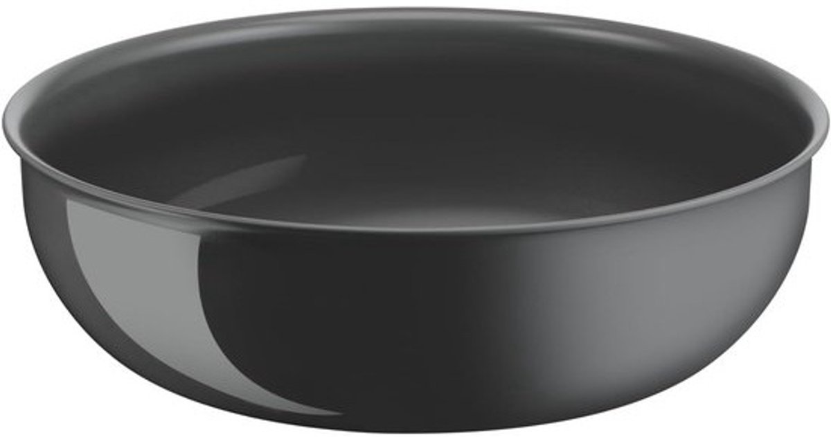 Ceramic Wok 26 cm met Verwijderbare Handgreep - Geschikt voor Alle Warmtebronnen