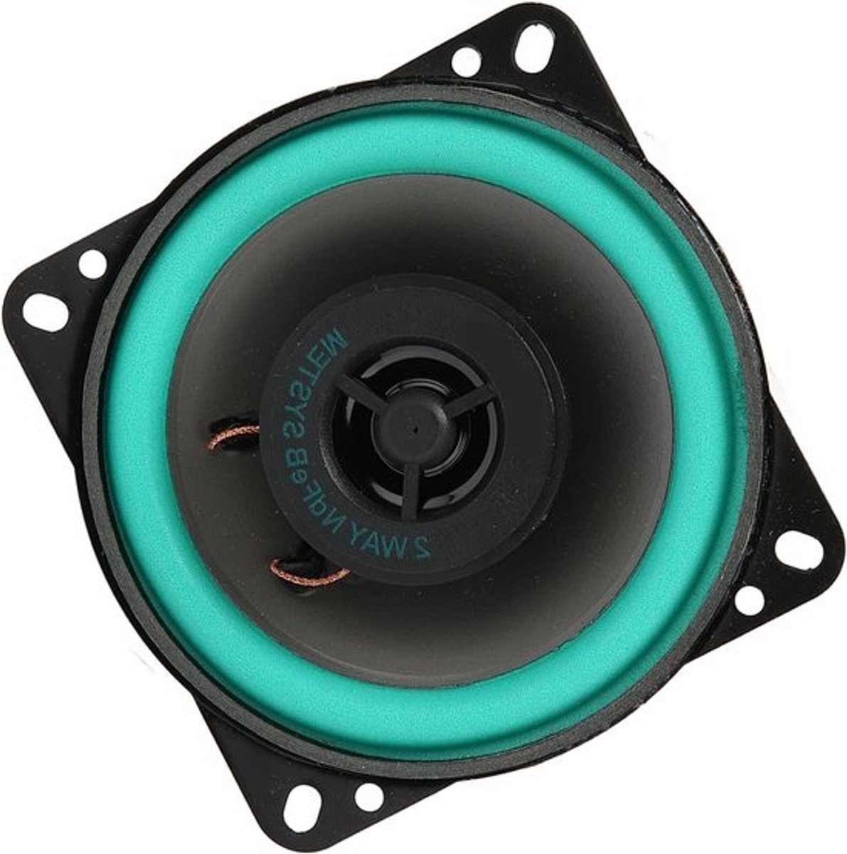 Auto Luidsprekers - Middenklasse Systeem - Auto Geluid - Hoge Gevoeligheid - 4 Inch - Zwart