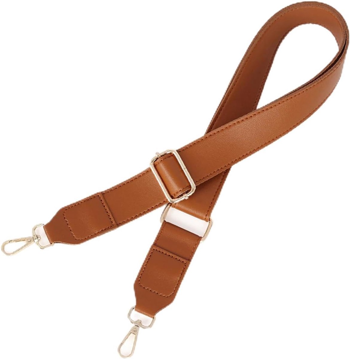 1,5 inch brede portemonnee riem vervanging, PU lederen crossbody schoudertas riem, verstelbare riemen voor portemonnee aktetas tas handtas