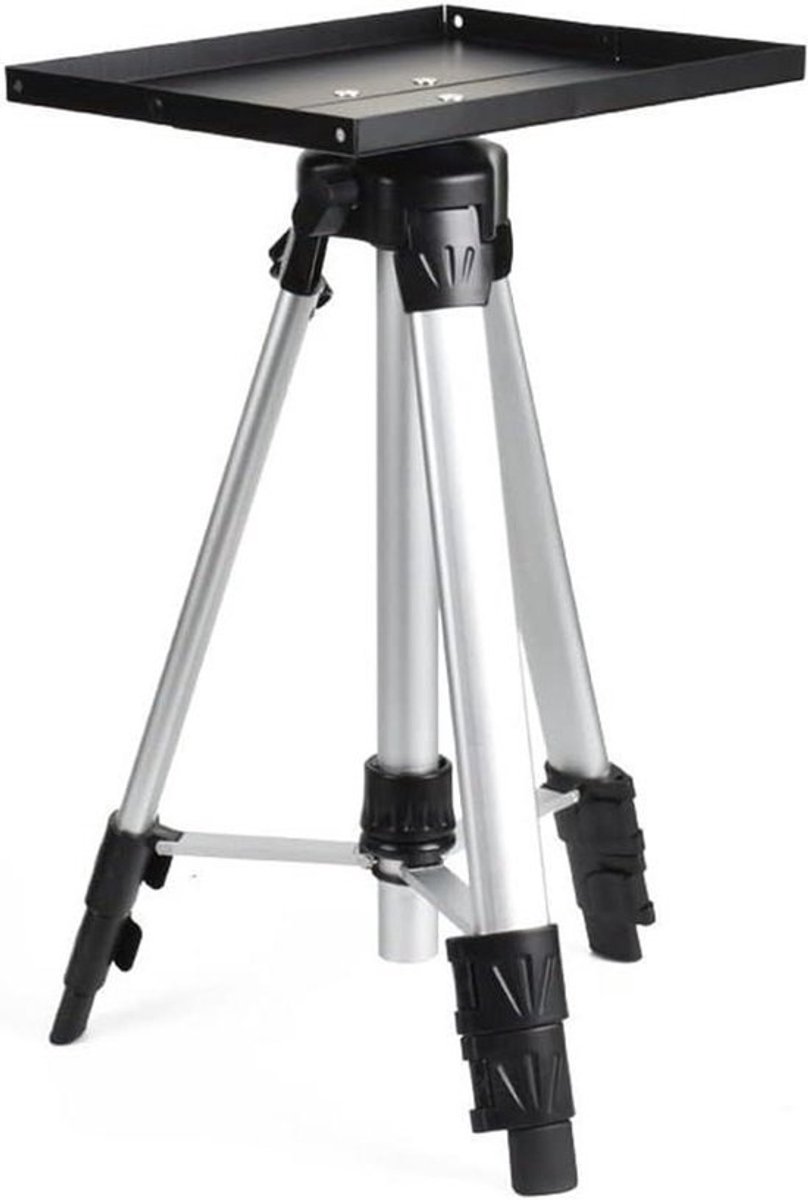 Projector Statief - Verstelbare standaard - Presentatie geven - Opvouwbaar ontwerp - 44-120 cm - Zwart