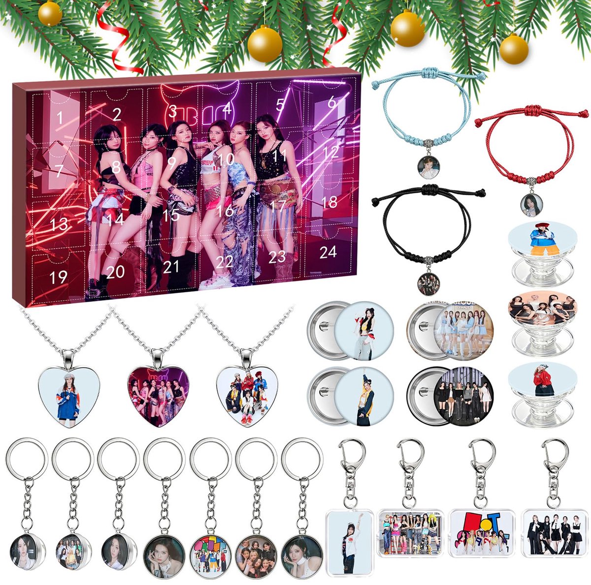 Adventskalender Album - 24 Babymonster Cadeaus - Creatieve verrassing - Geschikt voor fans - ShopVlot