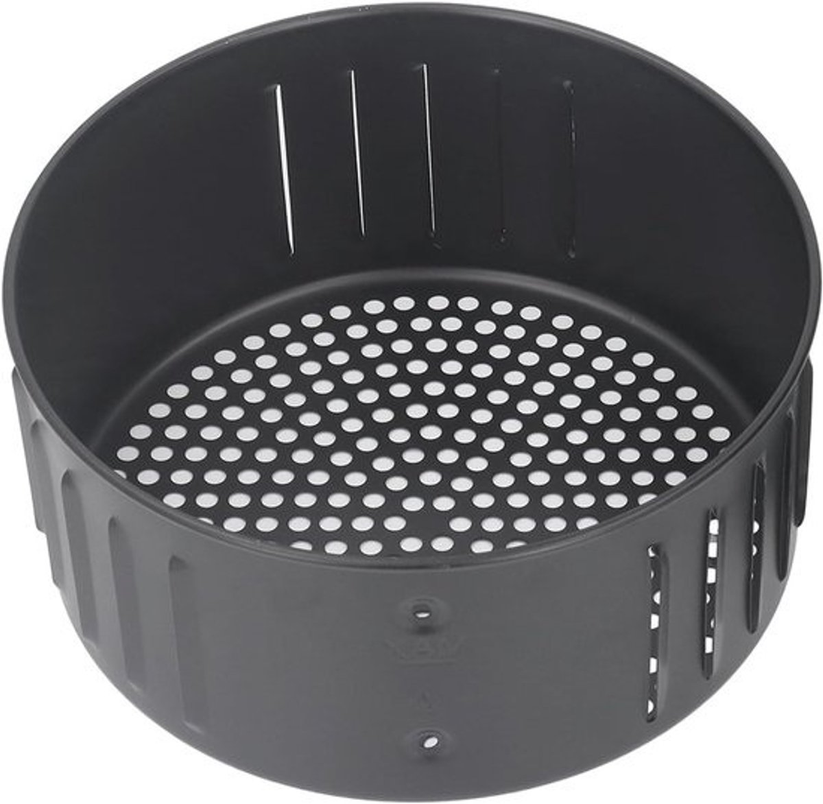 Friteusemand - Universele mand - Koken en bakken - Antiaanbaklaag - 26 liter - Zwart