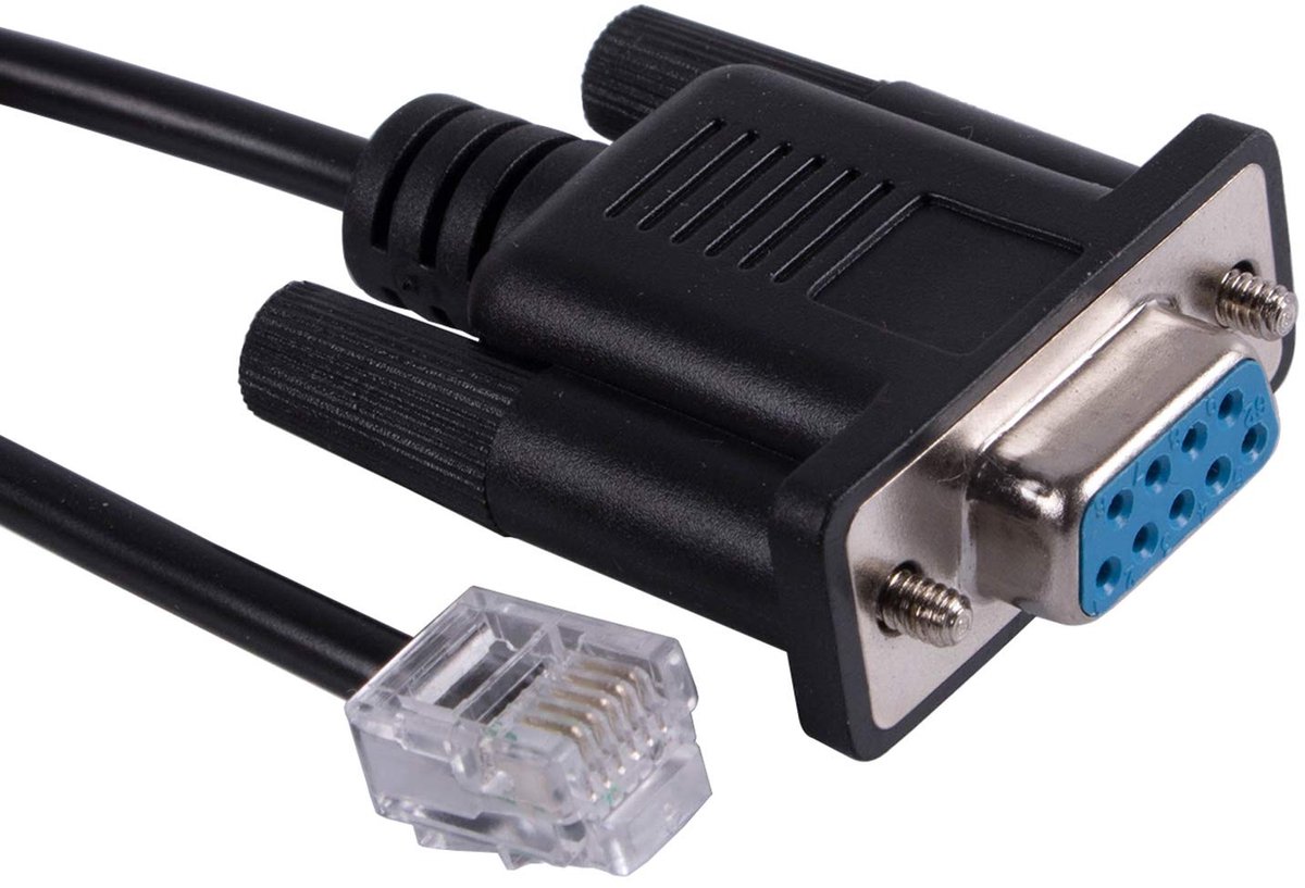 Seriële RS232 naar RJ12 6P6C Adapterkabel voor APC PDU 940-0144A