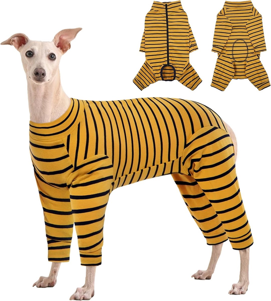 Onesie voor honden, herstelpak voor honden, herstelpak voor honden, vrouwelijk lichaamspak na operatie, eendelige hond voor kleine honden, hondenpyjama, hondenpyjama's voor middelgrote honden,