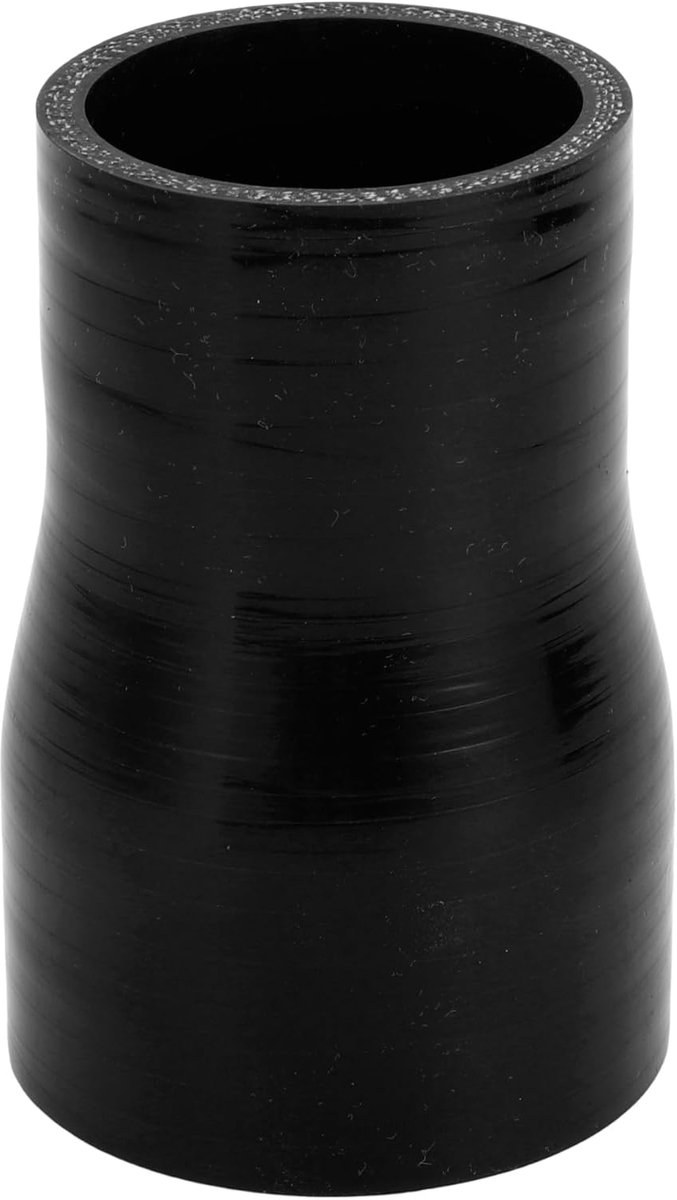 Rechte Koppeling Silicone Slang 2.01"-2.48" ID 3.94" Lengte 0 Graden Auto Silicone Slang Koelslang 4-Laags 5mm Dikte Luchtinlaat/Turbo/Intercooler Pijp Zwart 1 Stuk