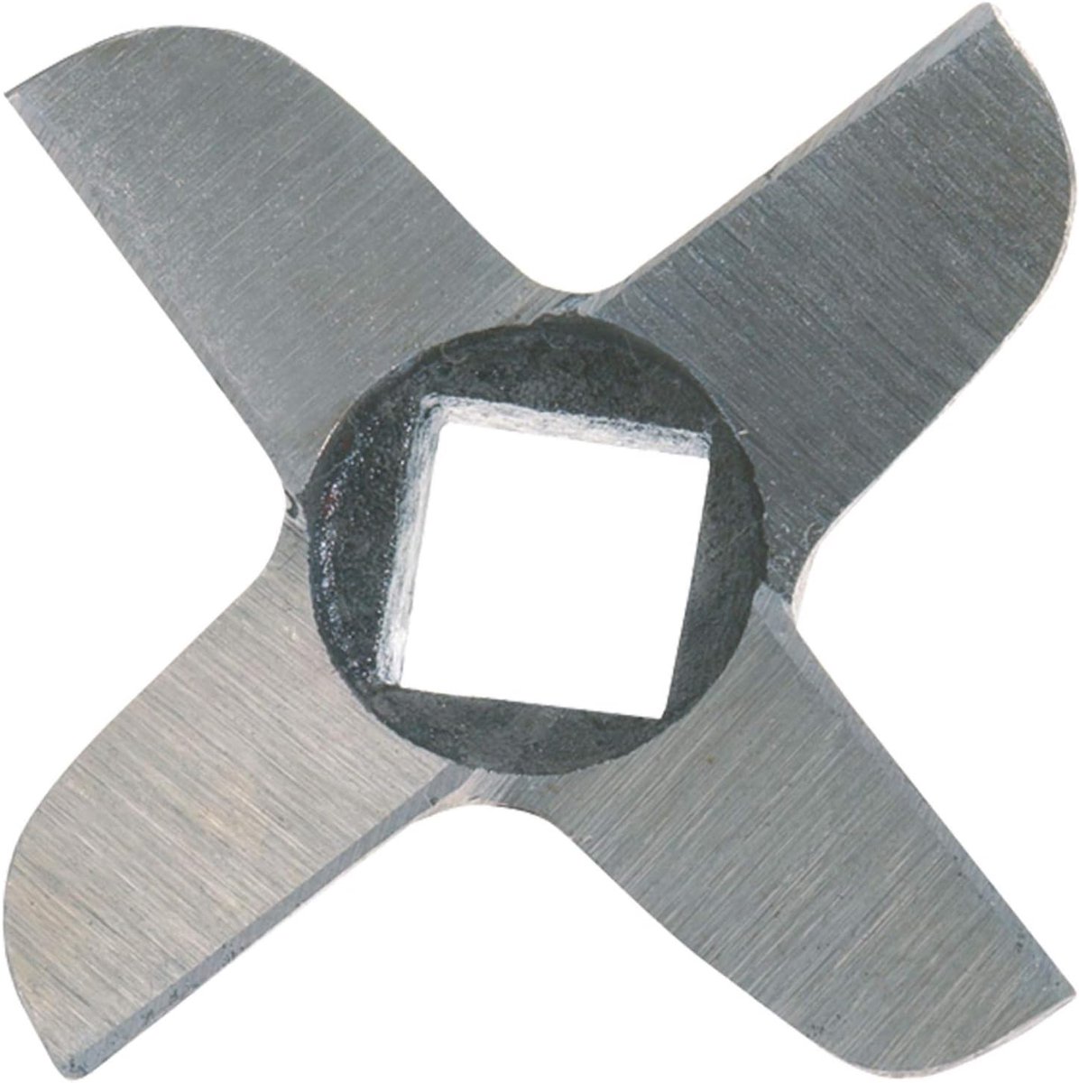 Vleesmolen, staalzilver, maat 10