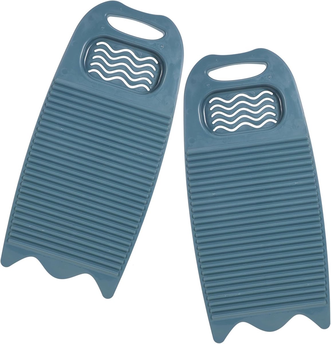2 Stuks Draagbaar Wasbord Kunststof Handwasbord voor Kleding Compact Wasbord voor Reizen Jongen Meisje Sportkleding Effectief Tegen Vlekken Gemakkelijk Schoon Te Maken