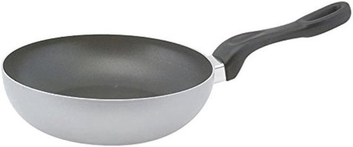 Wokpan 28 cm aluminium met antiaanbaklaag - ovenbestendig en geschikt voor alle fornuizen inclusief inductie